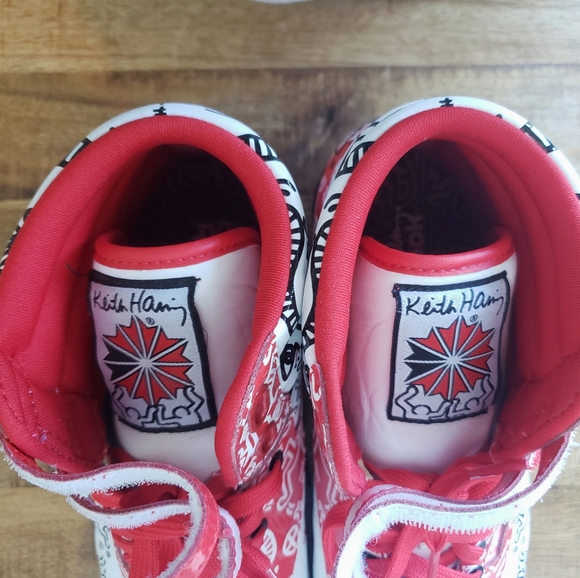 🌶 RARE! 2013 Keith Haring x Reebok Part 2 Hi Top - Picture 8 of 16